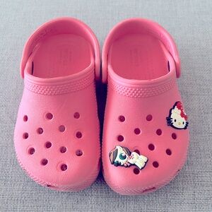 Pink Crocs for Toddler (Size C9)